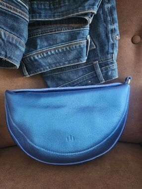 Portland Leather Goods Large Koala in Comet Blue 💙💎💙